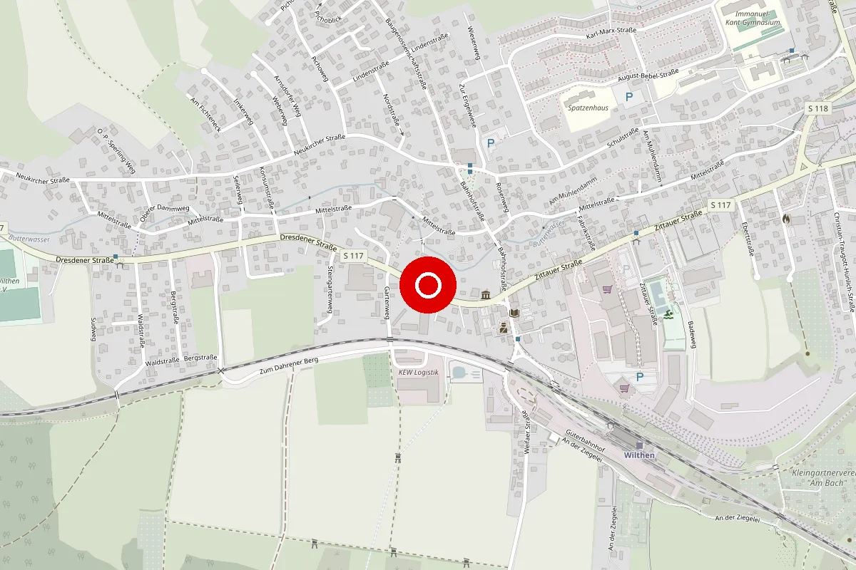 Karte: Zweirad Brade, Dresdener Str. 14, 02681 Wilthen